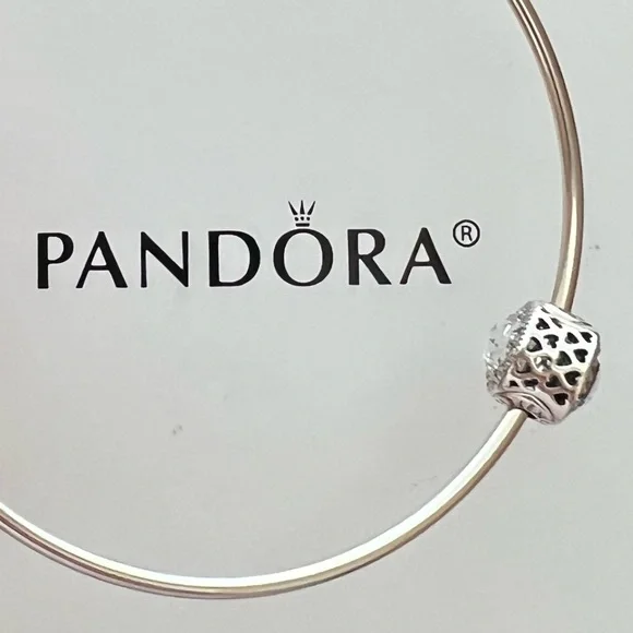 COPY - Pandora Essence Patience Clear CZ Charm - Picture 2 of 8